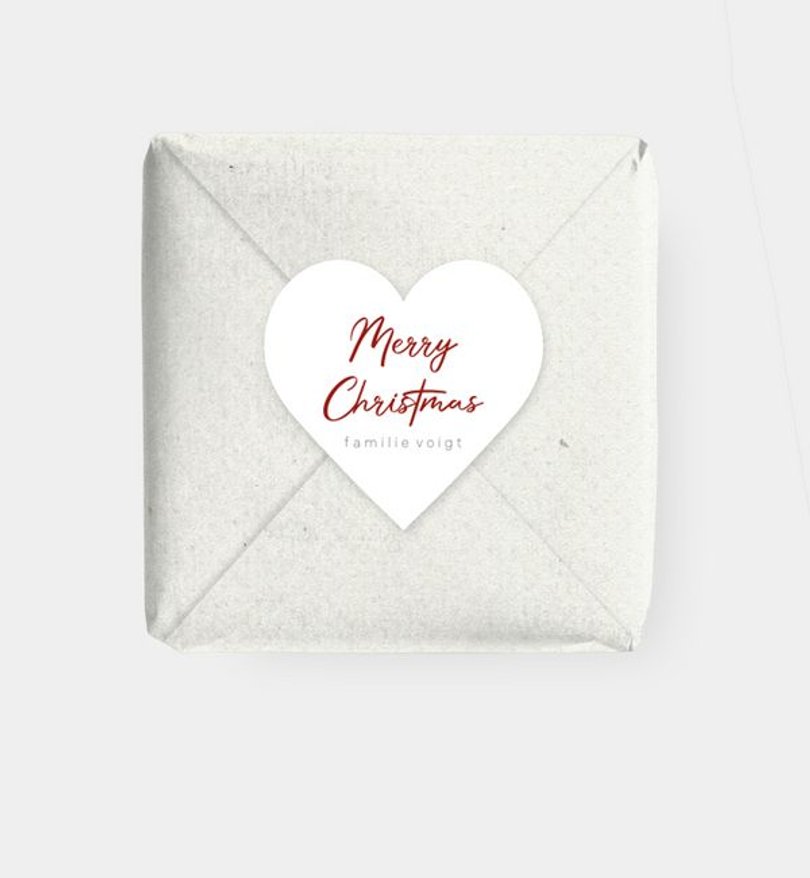 Geschenkaufkleber Weihnachten Christmas Magic