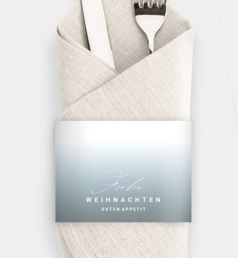 Besteck Servietten-Zubehör weihnachten/privat/besteck-serviettenzubehoer/occasion Funkelnder Wunsch