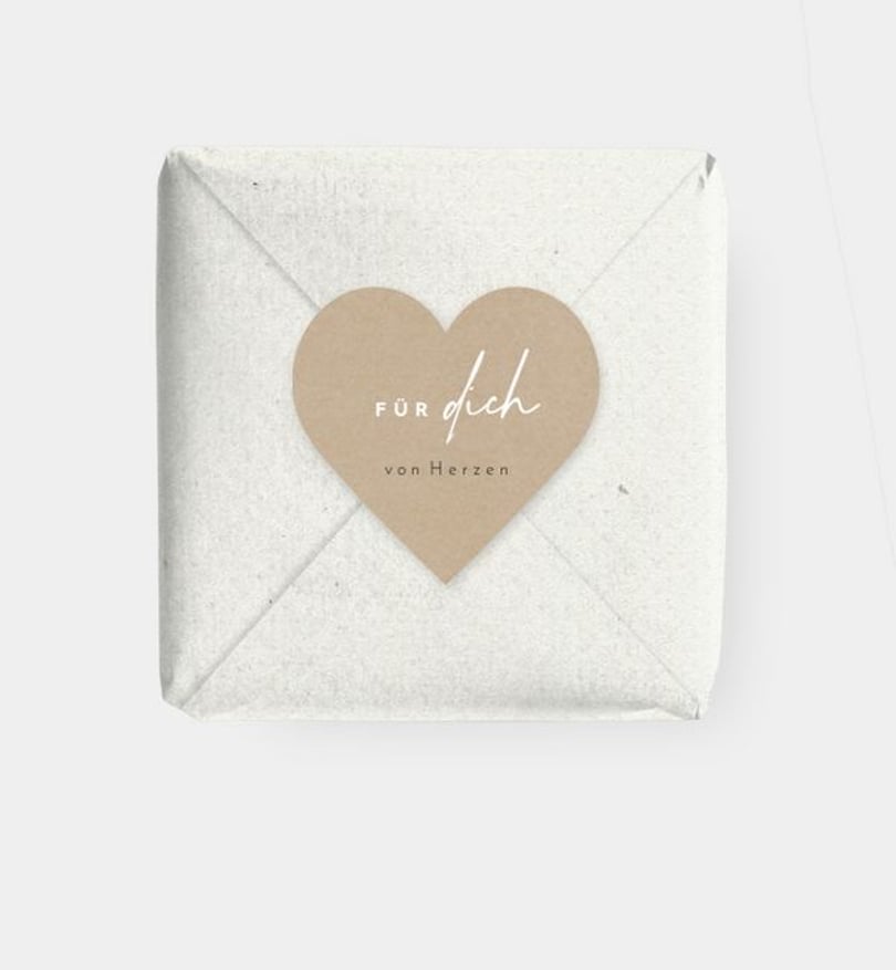 Geschenkaufkleber Hochzeit Nice day