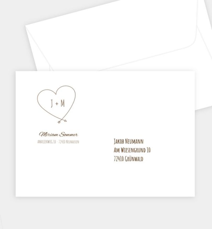 Briefumschlag valentinstag/briefumschlag/occasion Herzblatt