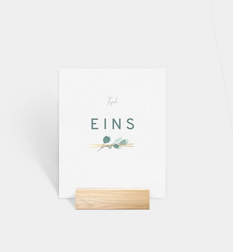 Tischnummer Kommunion Sommerduft