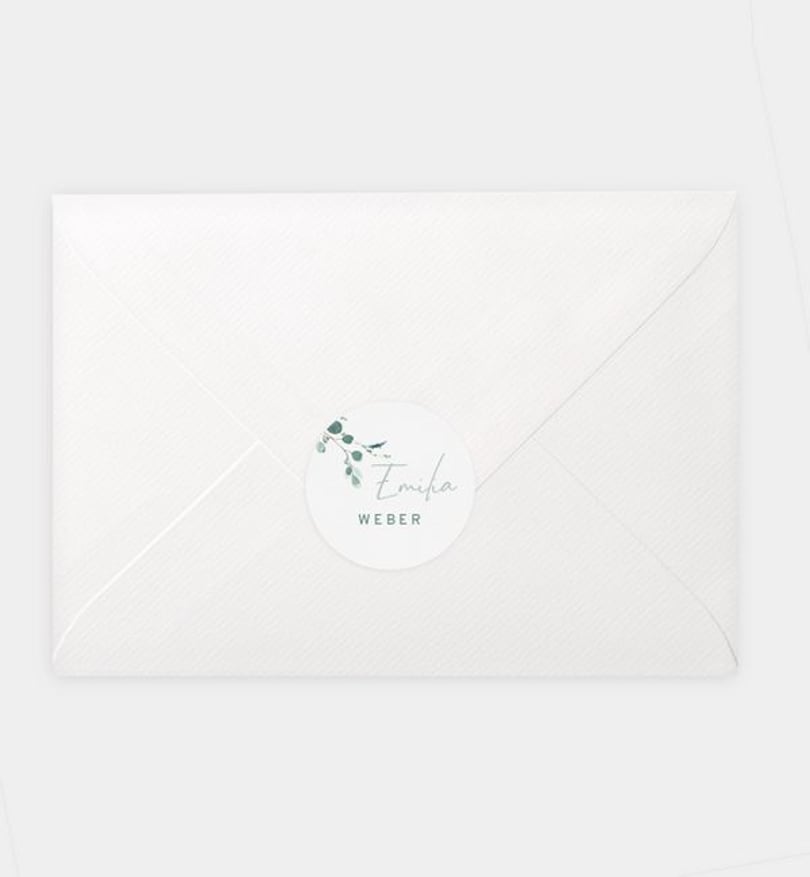Siegelsticker jugendweihe/siegelsticker/occasion Sommerduft