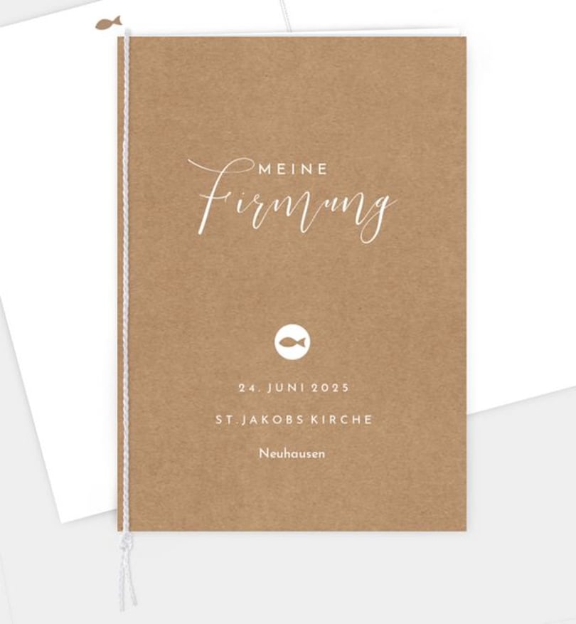 Kirchenheft Firmung Crafty & easy
