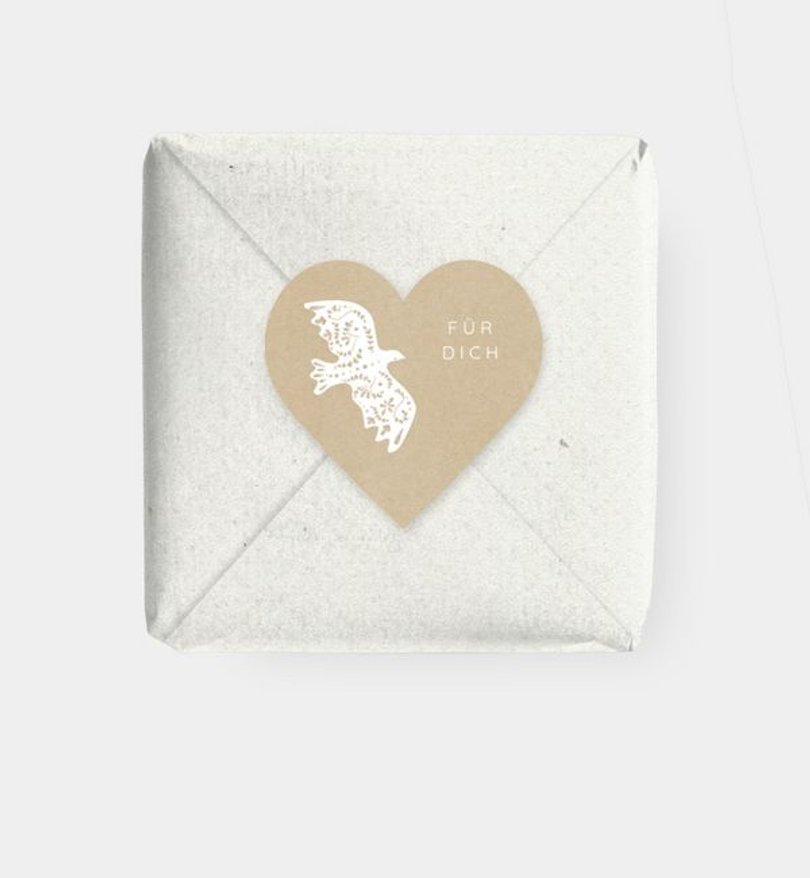 Geschenkaufkleber Jugendweihe Bird · Crafty