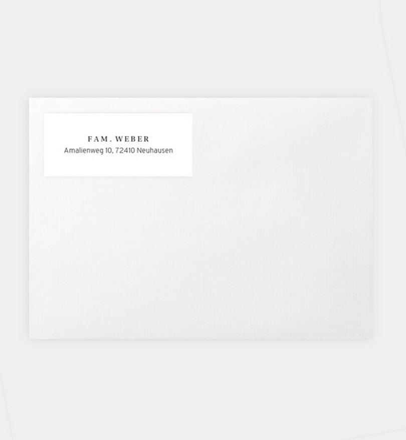 Absenderaufkleber Kommunion Golden Moment