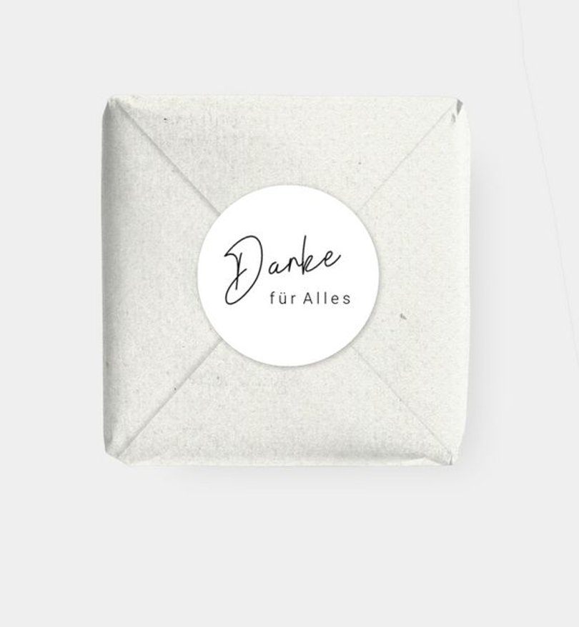 Geschenkaufkleber Jugendweihe Simple