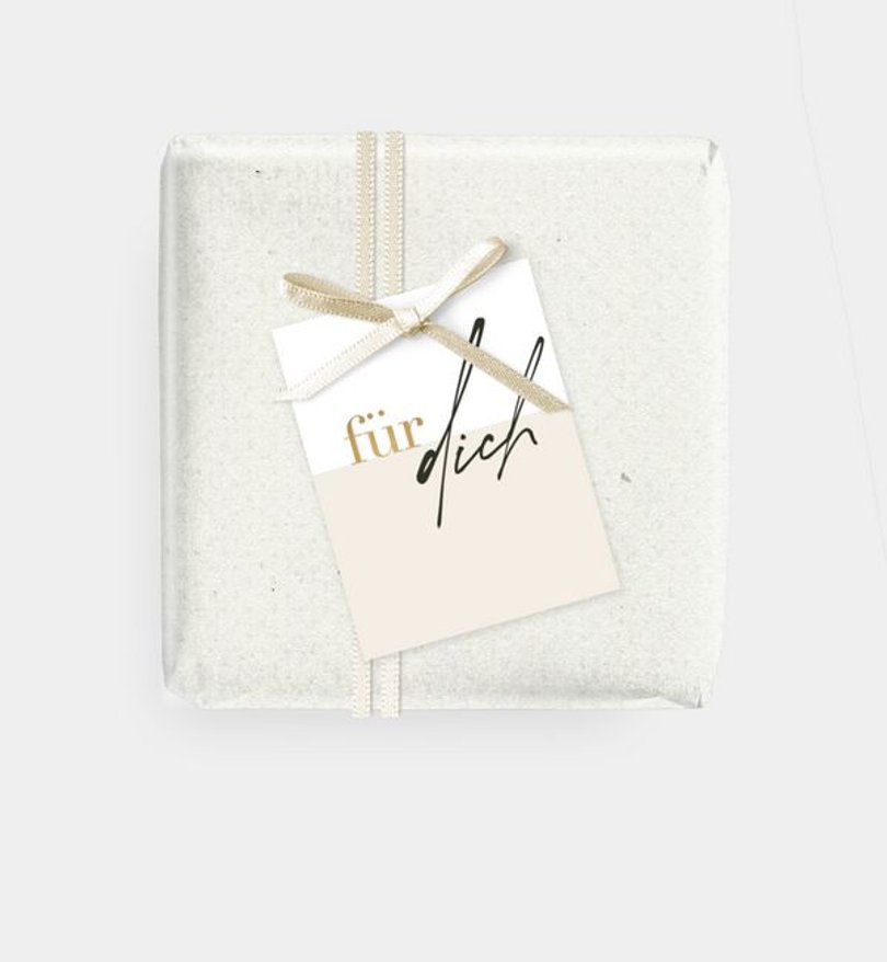 Geschenkanhänger Geburtstag Minimal Modern