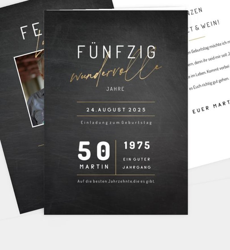 Einladungskarte Geburtstag Party Poster