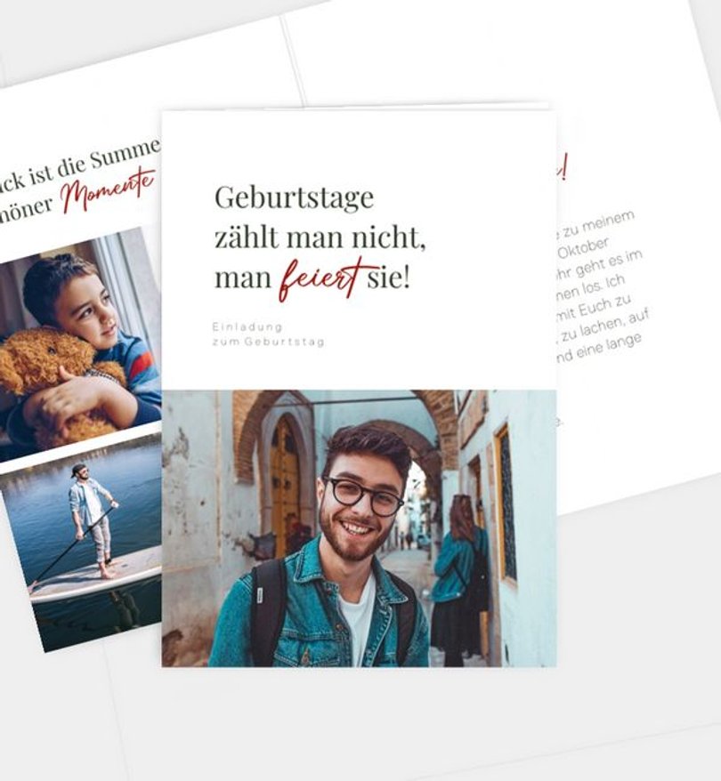 Einladungskarte Geburtstag Birthday Magic