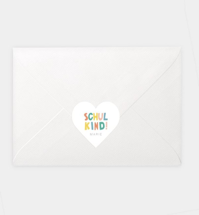 Siegelsticker einschulung/siegelsticker/occasion Federmäppchen