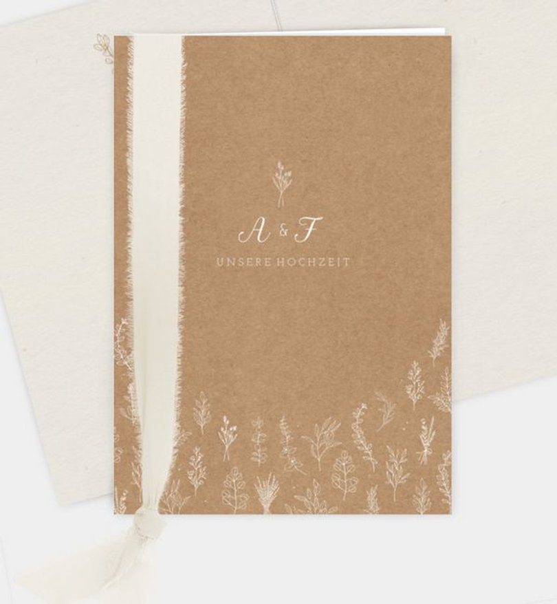 Kirchenheft Hochzeit Forever in Love
