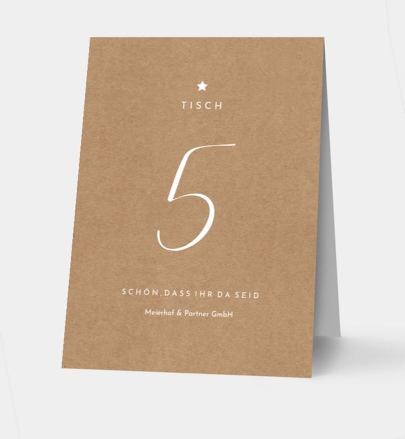 Tischnummer weihnachten/geschaeftlich/tischnummer/occasion Easy Christmas