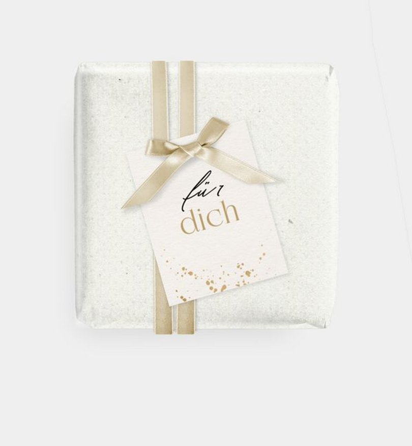 Geschenkanhänger Geschäftlich Winterlich