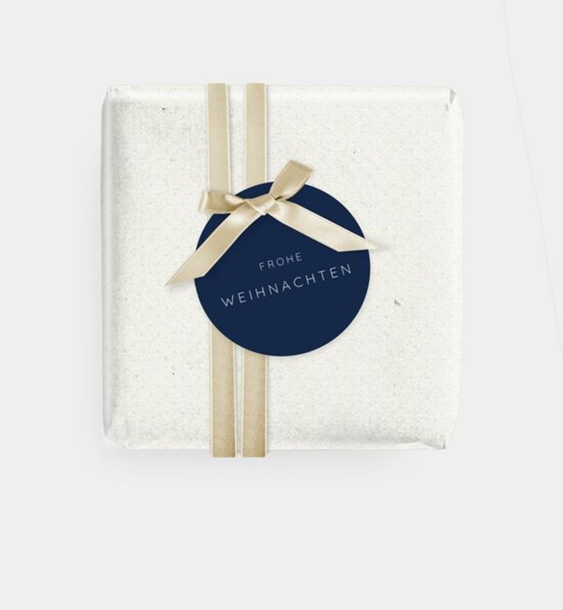 Geschenkanhänger Geschäftlich Schneeflocken