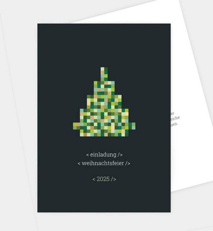 Weihnachtsfeier Weihnachtsfeier Pixel Tree