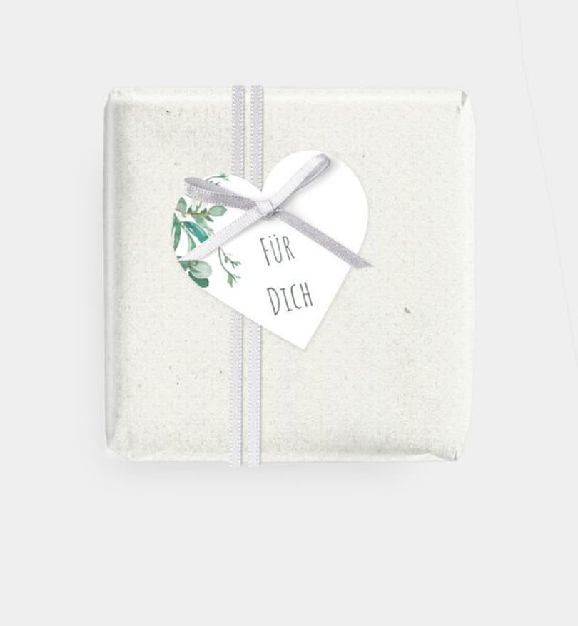 Geschenkanhänger Geburtstag Soft Green