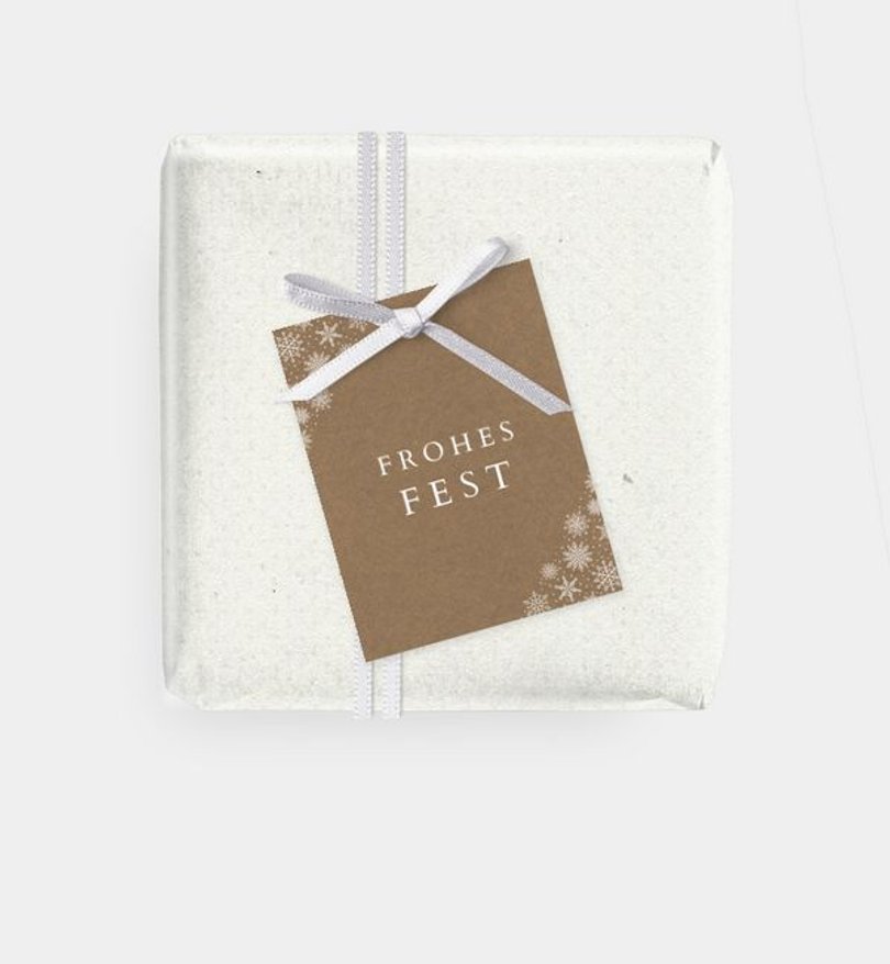 Geschenkanhänger Weihnachten Vintage Christmas