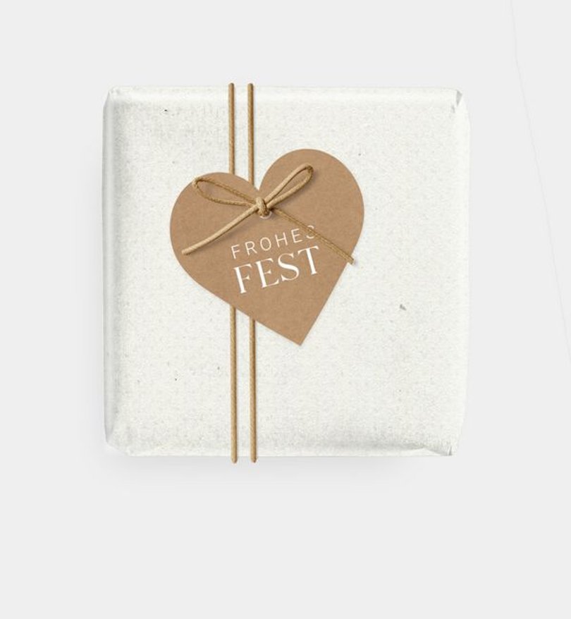 Geschenkanhänger Weihnachten Luminary