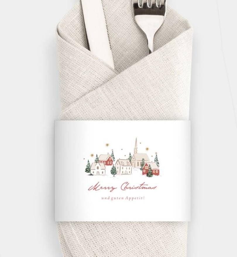 Besteck Servietten-Zubehör weihnachten/privat/besteck-serviettenzubehoer/occasion Winterdorf