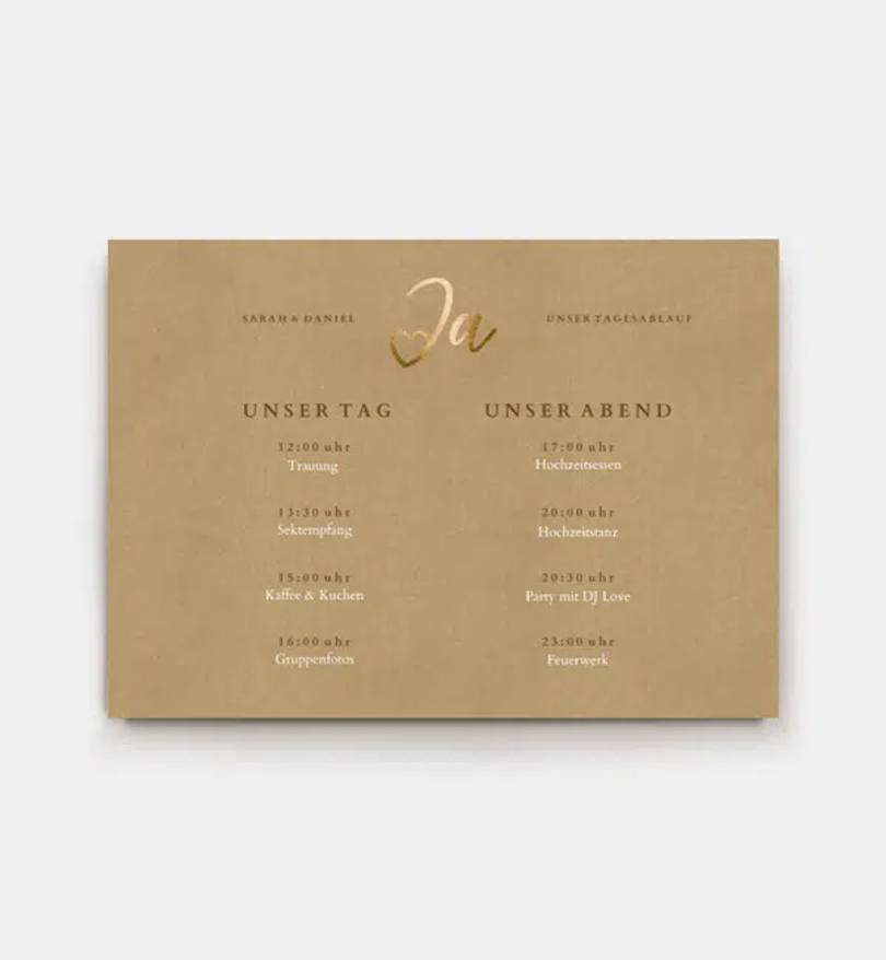 Ja · Mitten ins Herz