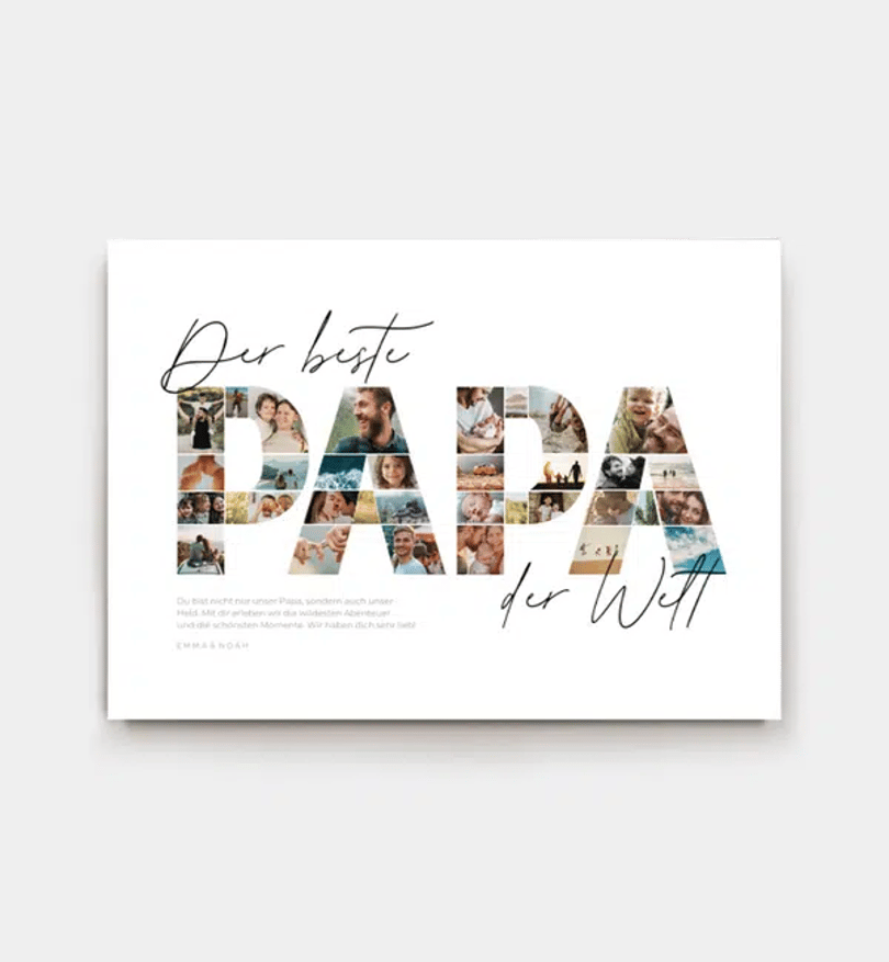 Familiencollage · Papa