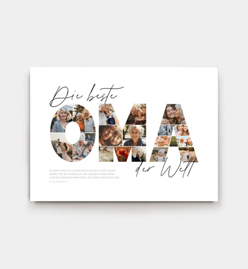 Familiencollage · Oma