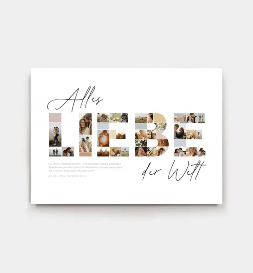 Familiencollage · Liebe
