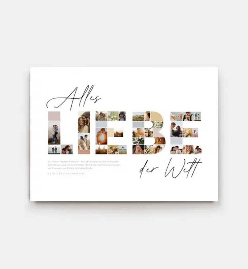 Familiencollage · Liebe