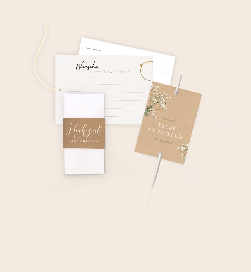 Extras zur Hochzeit
