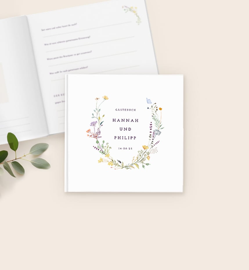 Gästebücher Hochzeit
