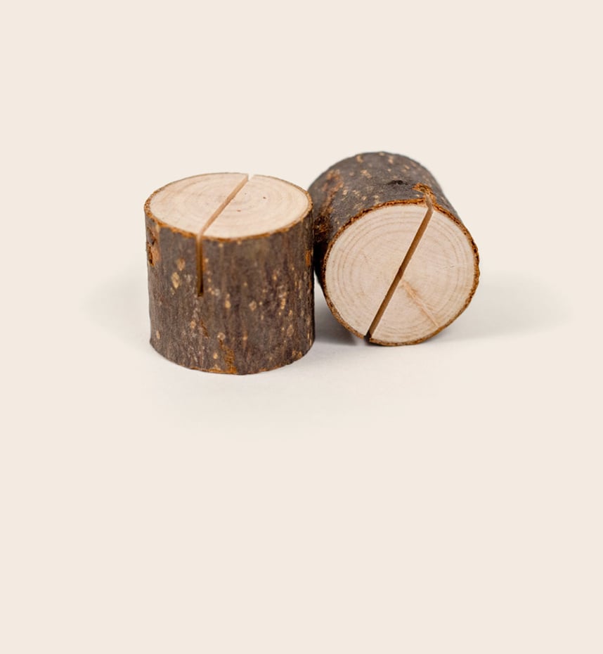 Holzfuss rund