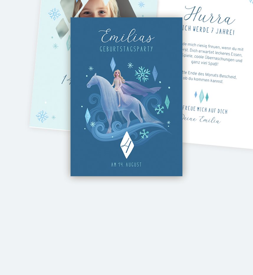 Einladung Frozen