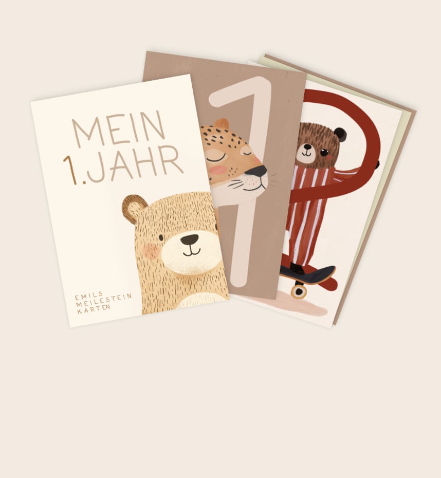 Meilensteinkarten-Set