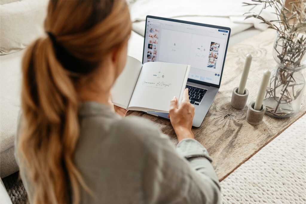 Fotobuch online gestalten