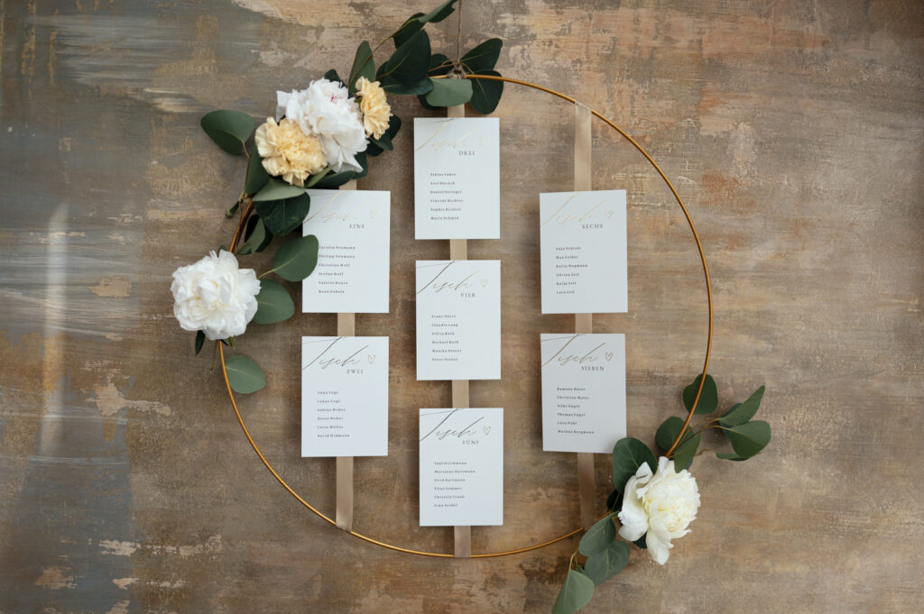 Sitzplan DIY Reifen