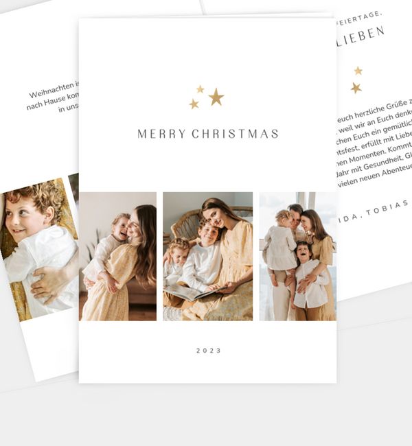 Weihnachtskarte Lovely Moment