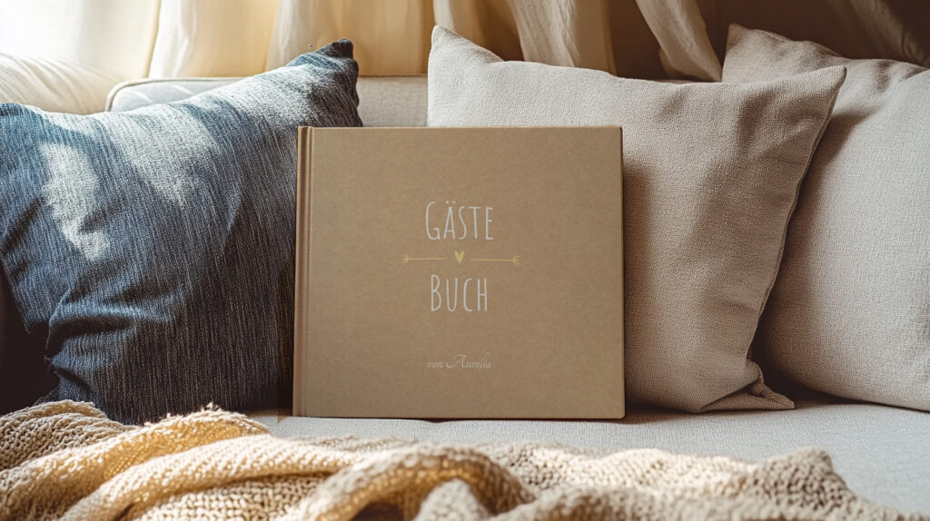 Gästebuch im Design