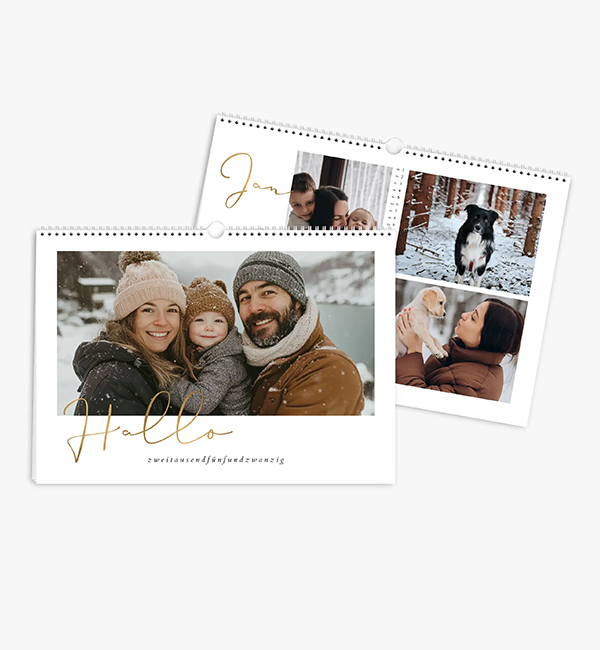 Wandkalender im Design 
