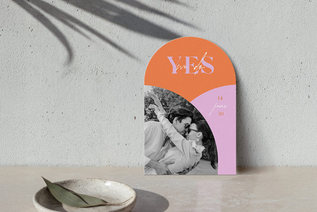 Hochzeitskarten neue Kollektion 2026, Bold Colors und Maximalismus