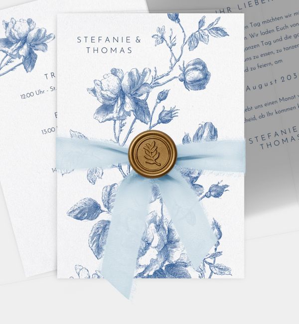 Hochzeitseinladung Design