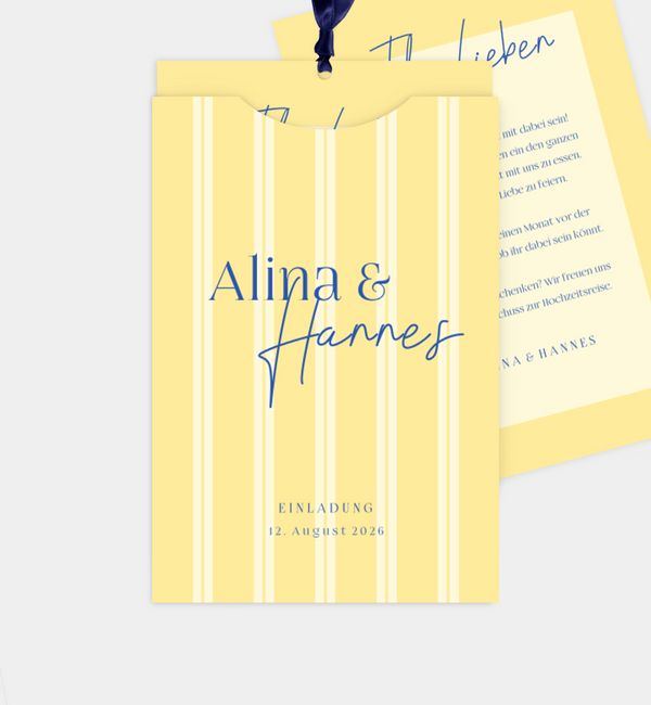 Hochzeitseinladung Design