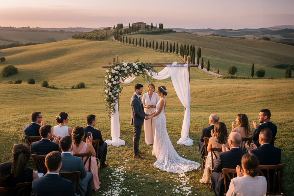 Hochzeit in der Toskana