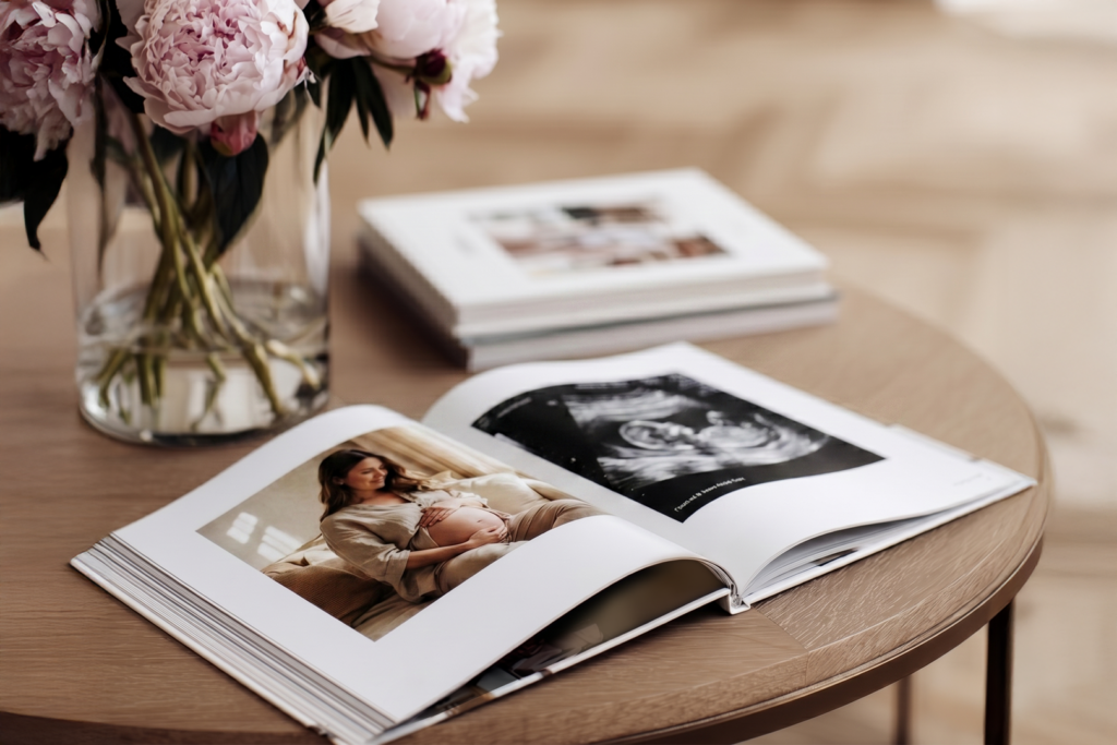 Fotobuch zur Geburt / Schwangerschaft