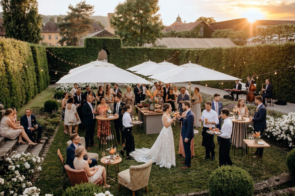 Gartenhochzeit im Park
