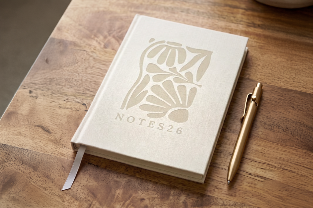 Notizbuch im Design
